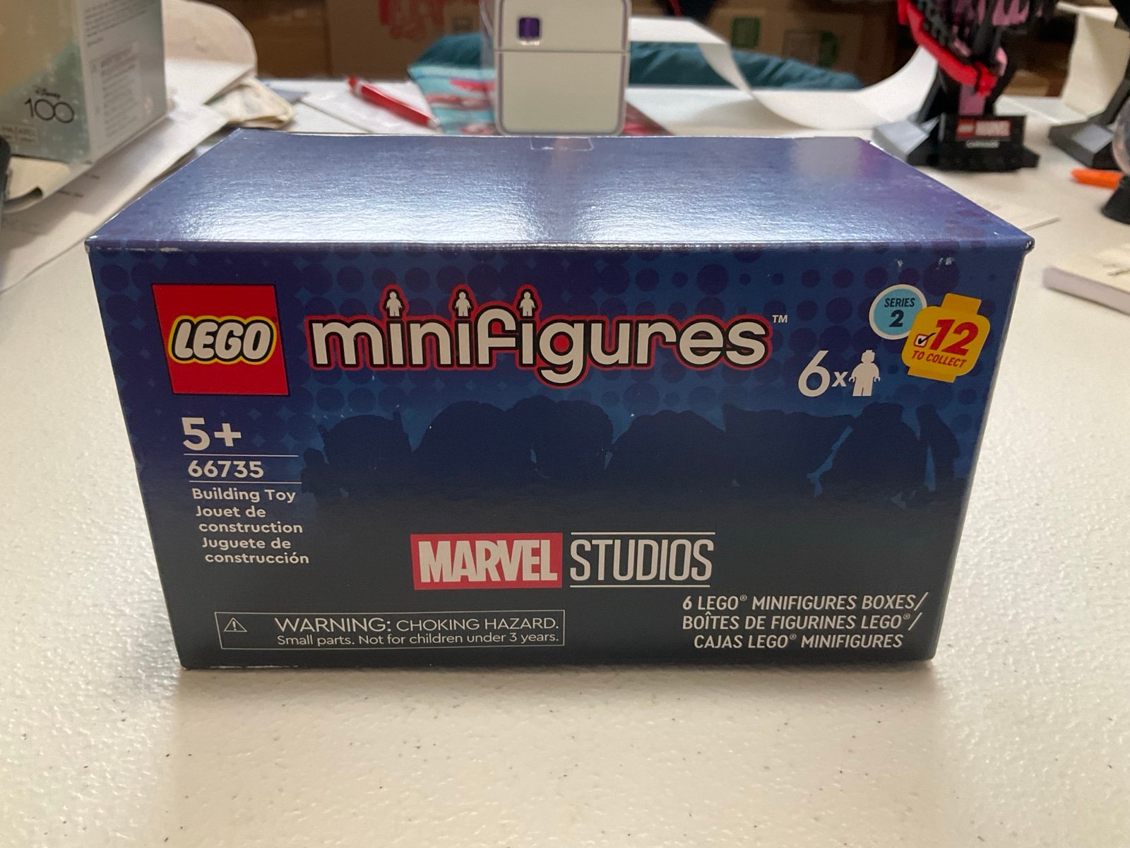 Lego 66735 Marvel Studios Series 2 Minifigure 6 Pack Random Selection