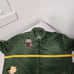 Quacker Factory Green Fleece Fall Harvest Pumpkin Button Down Sweatshirt