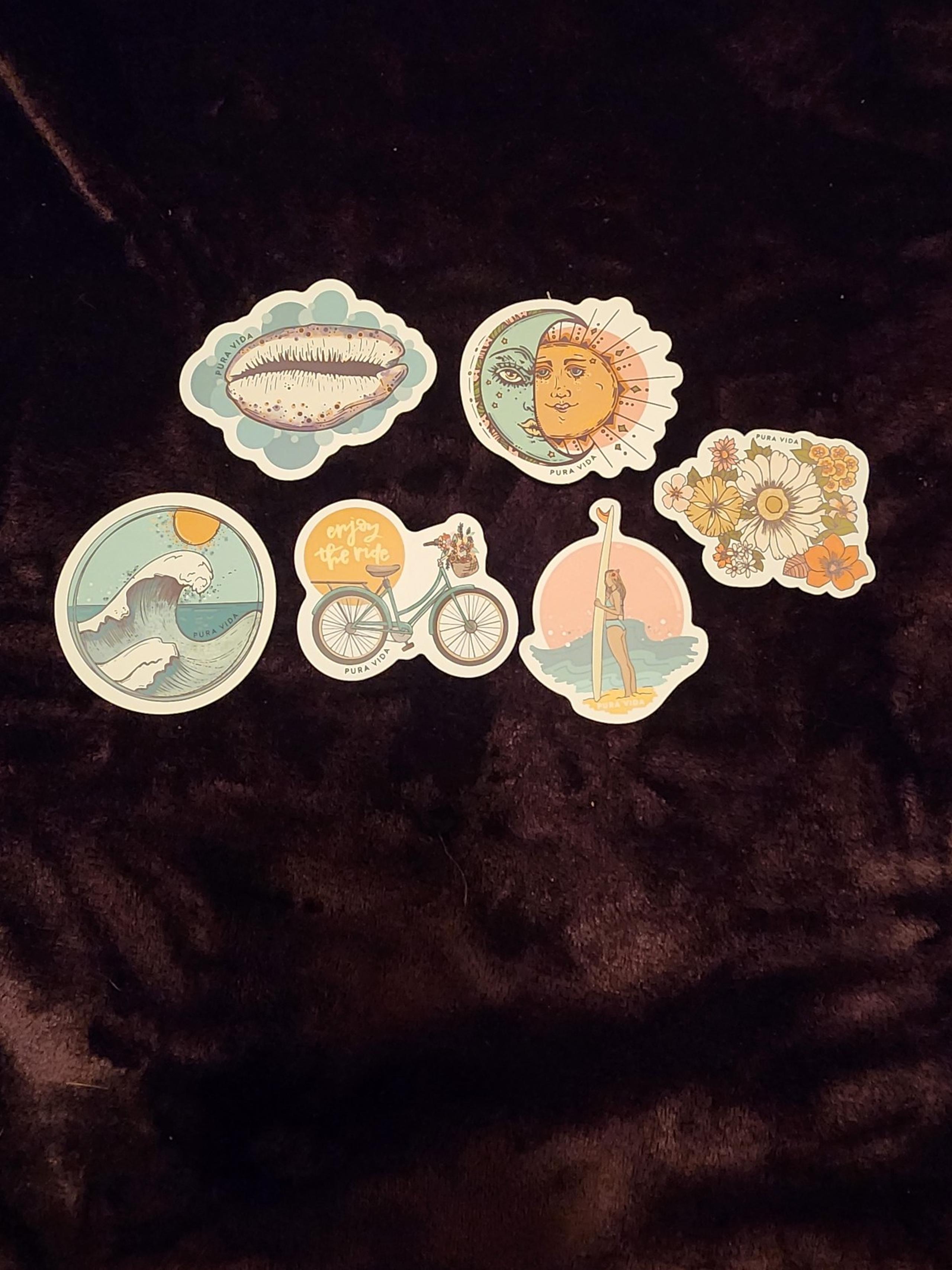 Pura Vida stickers