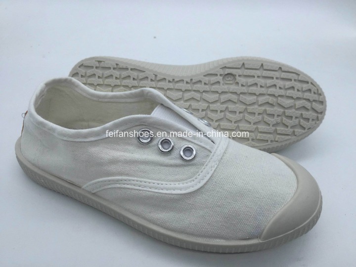 High Quality Injection School Shoes Footwear Canvas Casual Shoes for Kids (HP121