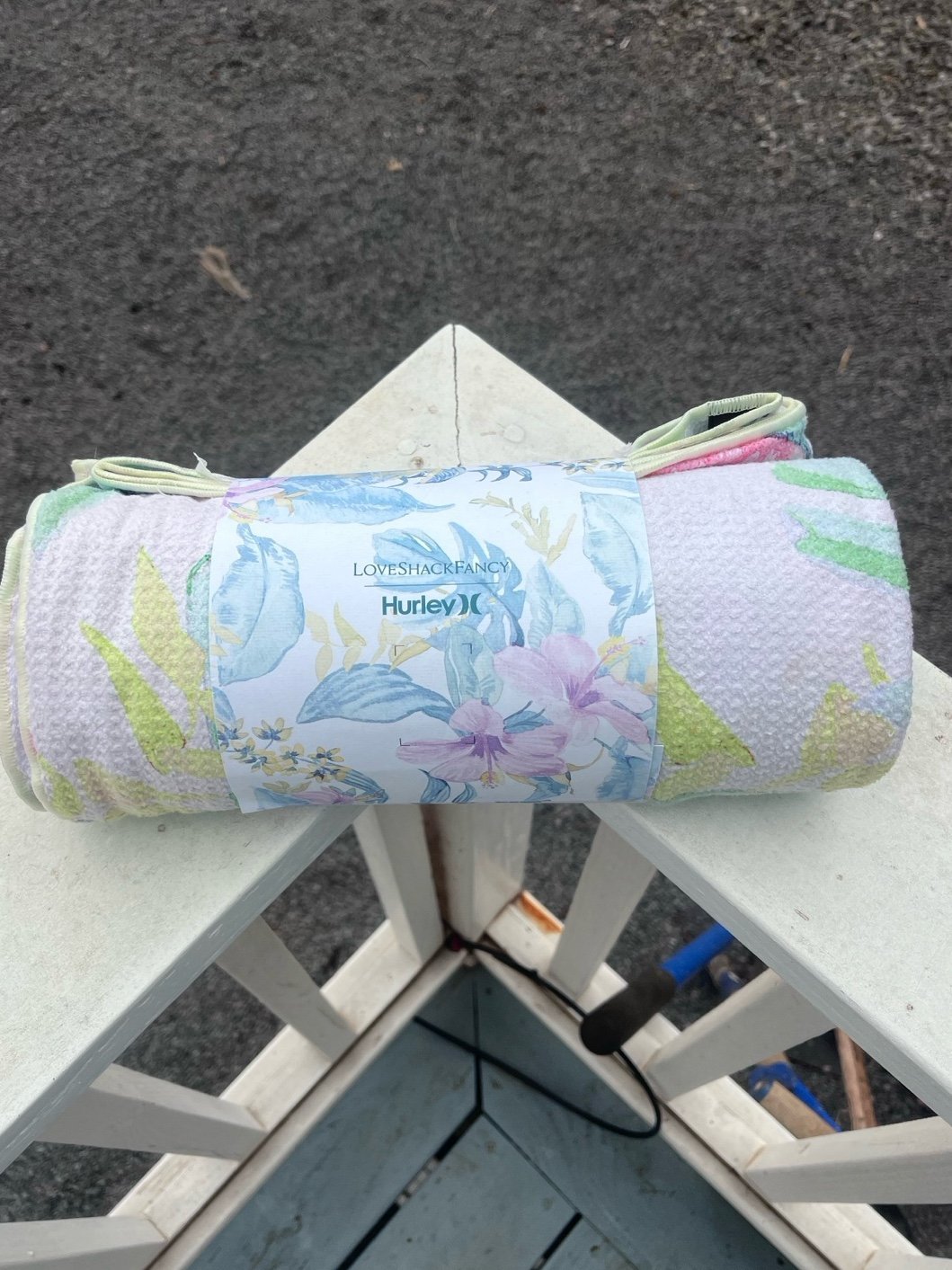 LoveShackFancy x Hurley Oversized Beach Towel