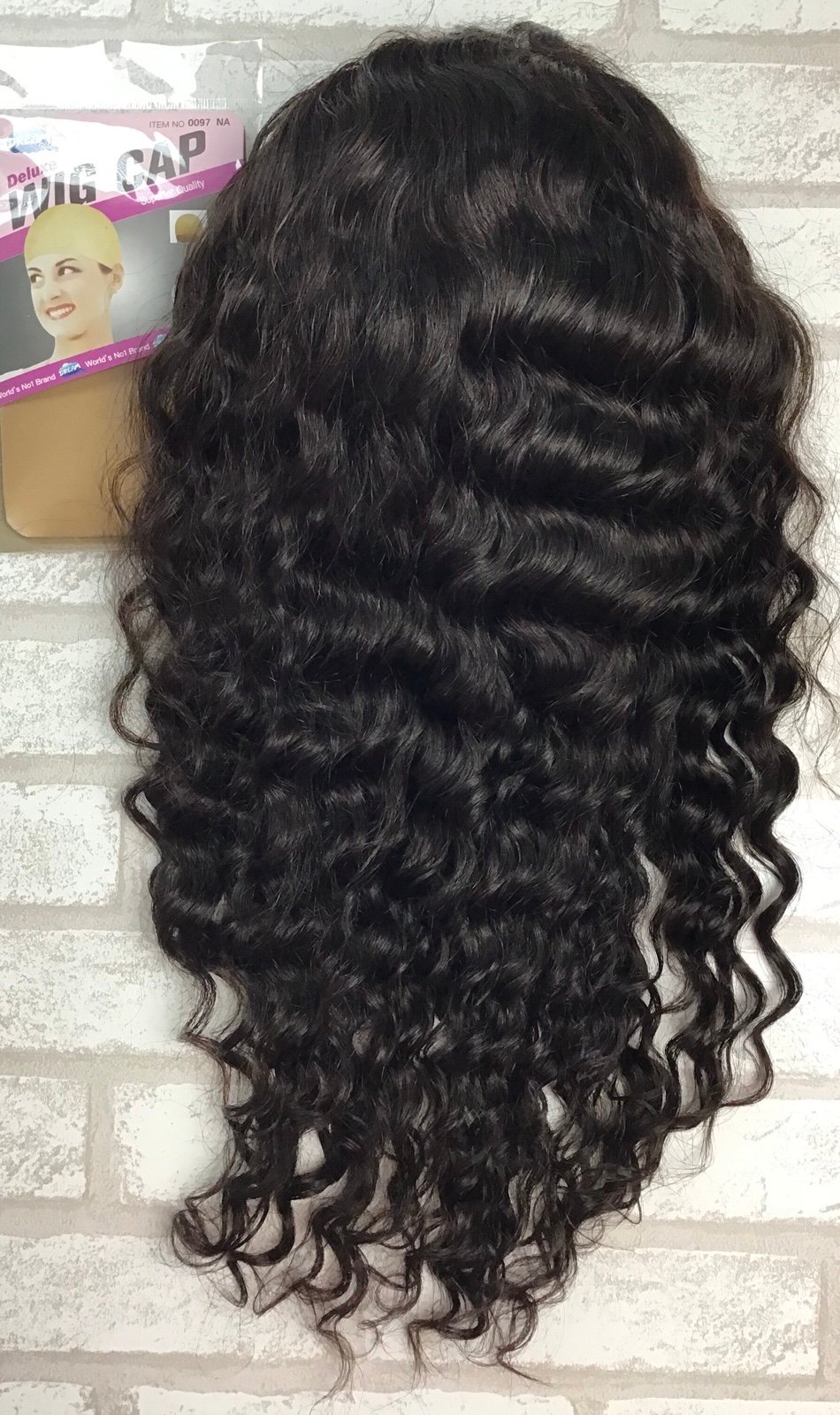 20” Human Hair Deep Wave Lace Front