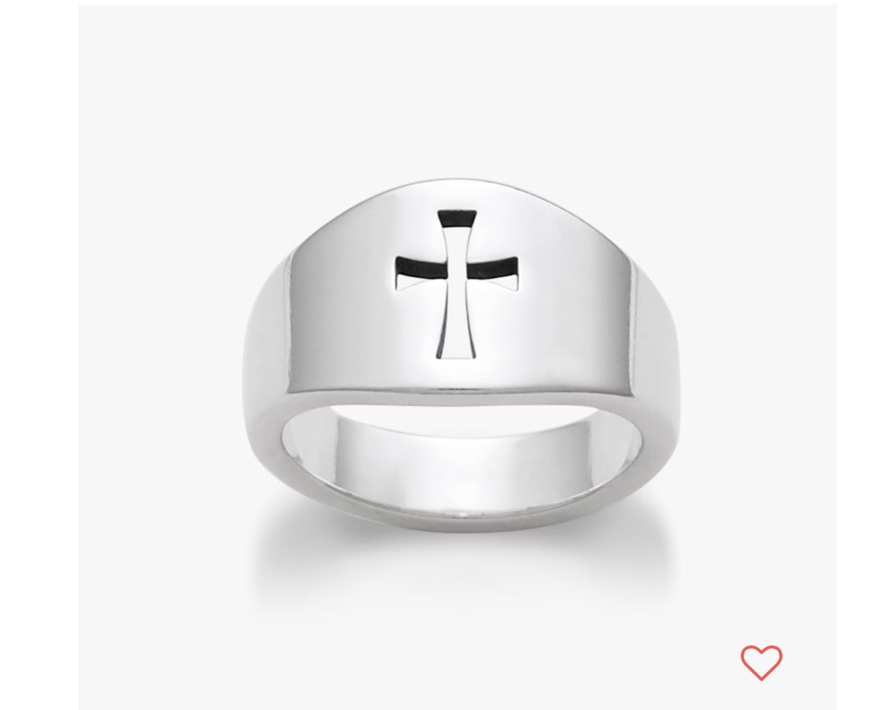 James Avery Wide Crosslet Ring size 9