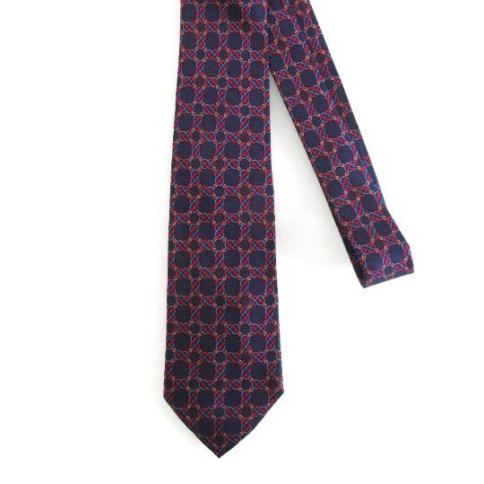 Hermes Vintage Men's Silk Tie