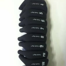 Castle Bay Iron Covers, LEFT HANDED, Black