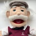 Sunny & Co Toys Glove Puppets 14 Grandpa golfer VHTF