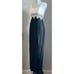 Jessica McClintock Gunne Sax Vintage 90s Dress Formal Black Ivory Lace Size 9/10