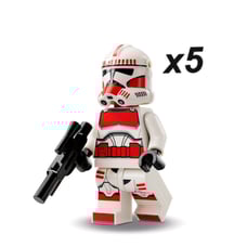 x5 Brand New Lego Shock Trooper Clones