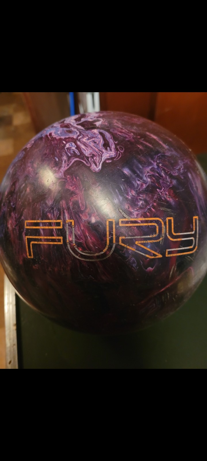 15 lb Brunswick Fury Bowling Ball