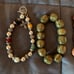 Jewelry bracelets necklace with red velvet box