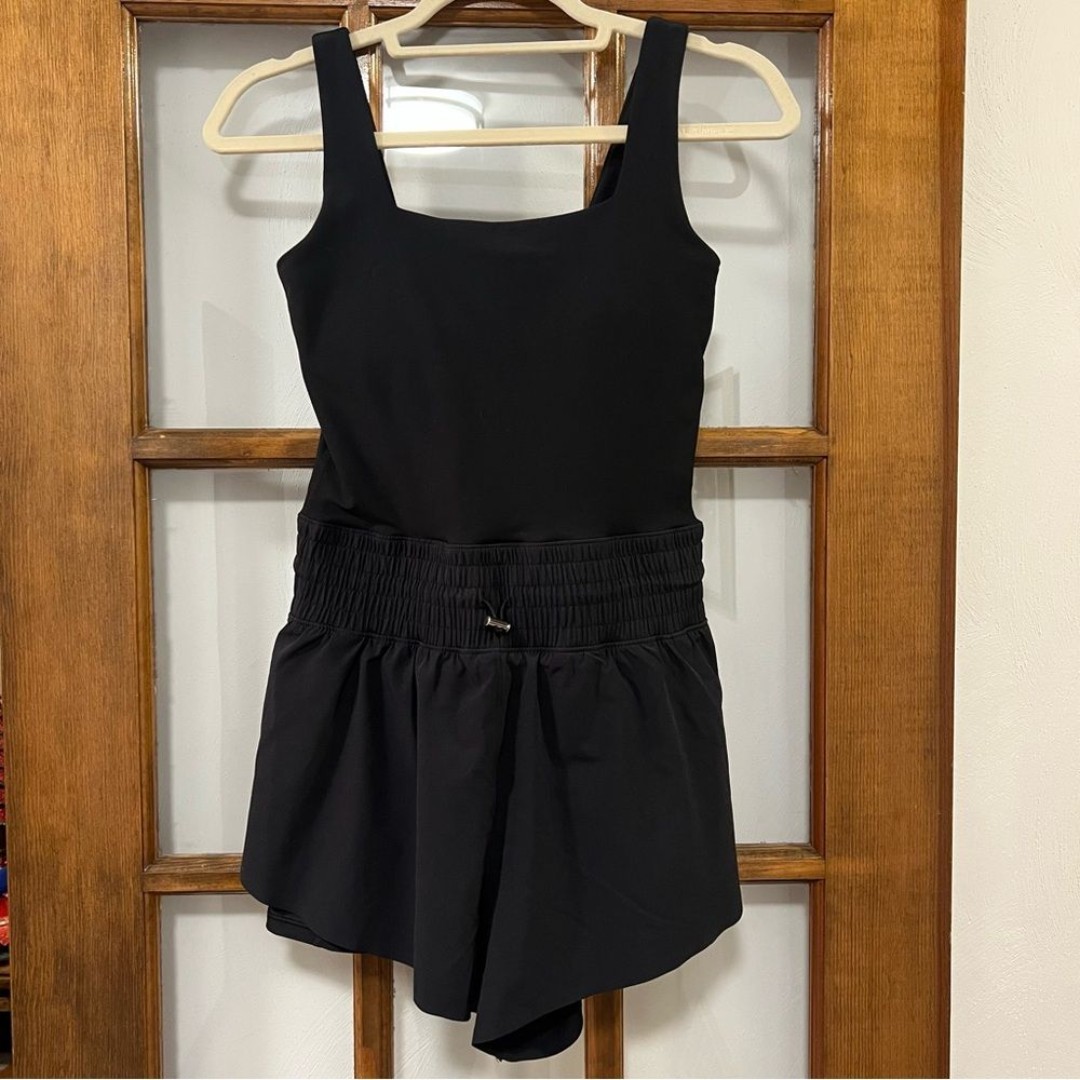 YPB SculptLUX Hybrid Flyaway Onesie Black Size S