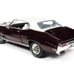 1970 Buick GS Stage 1 Burgundy Mist Metallic with White Top and Interior Muscle