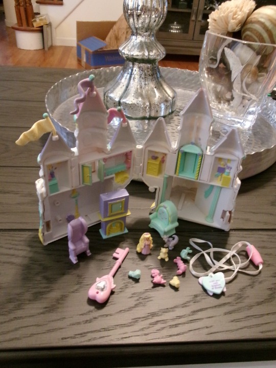 Vintage 1994 Trendmasters Polly Pocket Starcastle In The Clouds Castle X PIECES