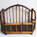 MCM Bamboo Hanging Wall Or Table Top Display Shelf