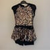 WEISSMAN Dance Costume sequin gold biketard jazz I'm Stuck 10422 Child LC