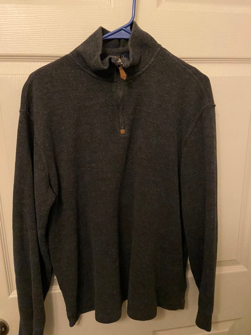 Polo Ralph Lauren Sweater Pull Over Quarter Zip