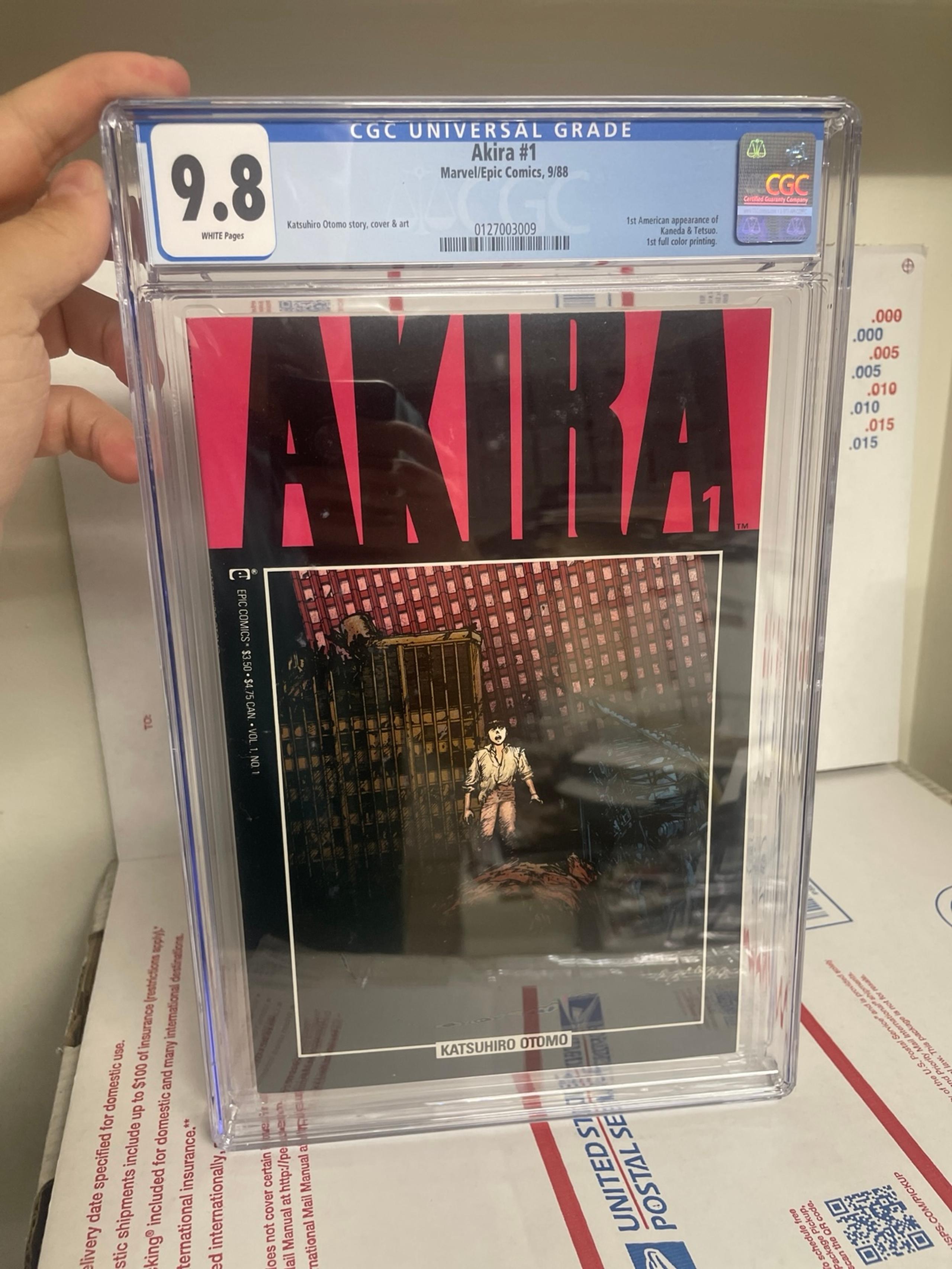 Akira #1 cgc 9.8