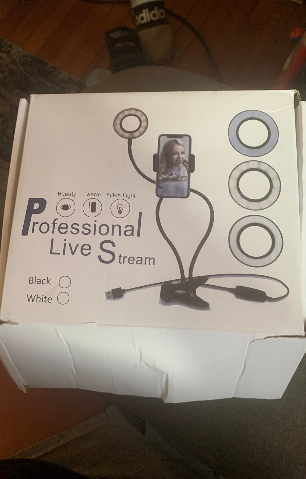 Cell phone Professional live stream