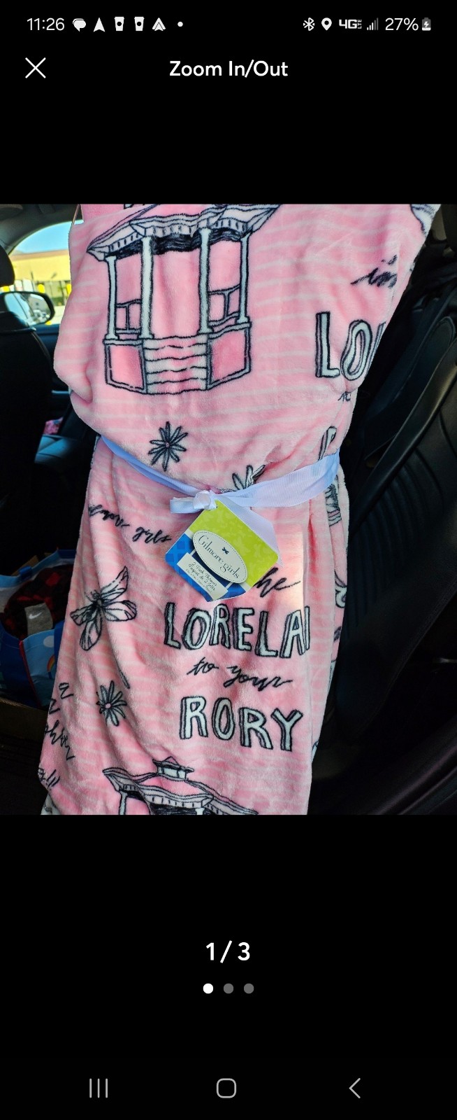 Gilmore girls blankets 2 pack