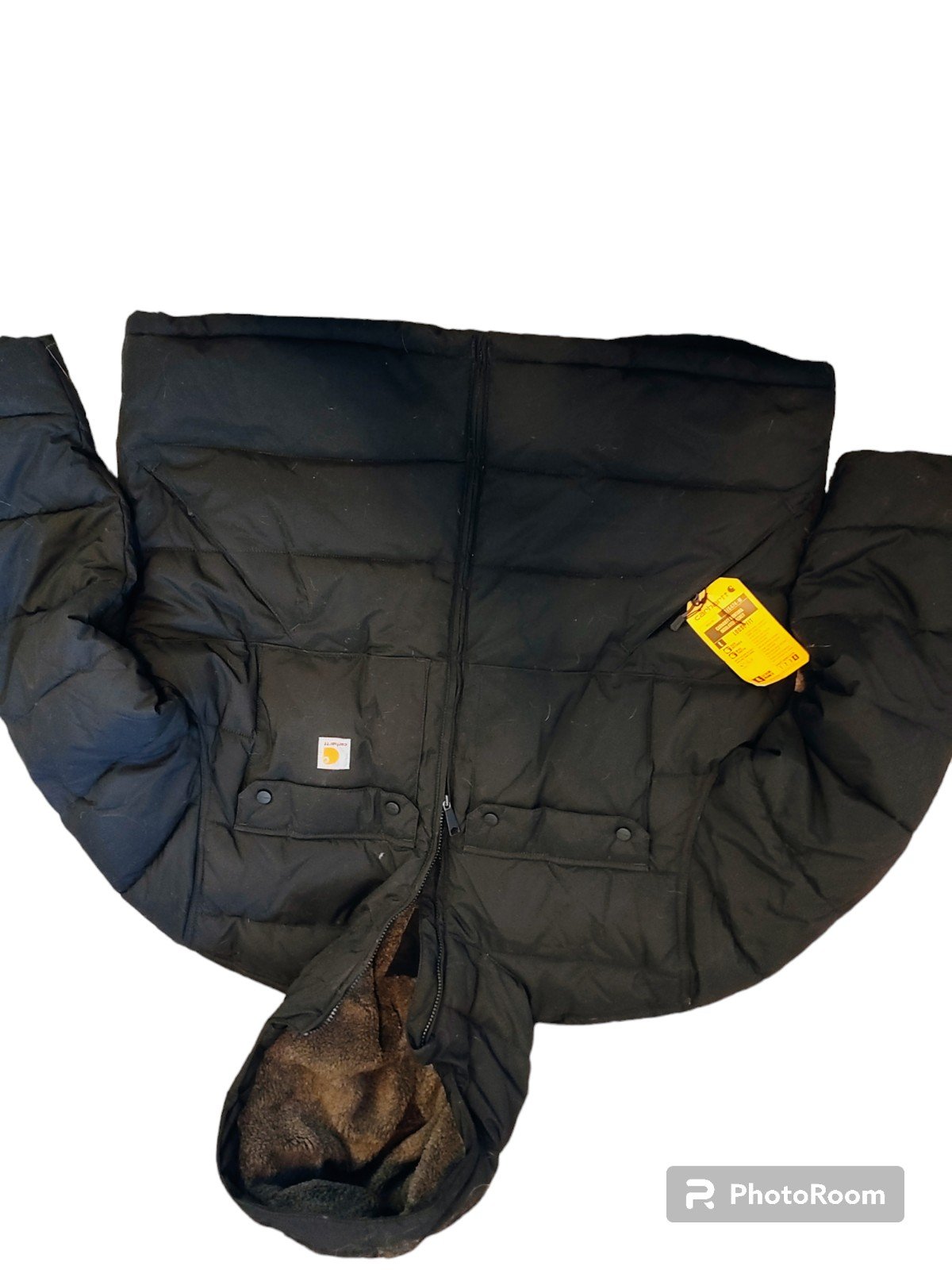 Carhartt rain defender NWT black men's coat size 2 x