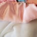 Vintage Disney Dundee Minnie Mouse Quilt Baby Blanket Comforter Pink Satin Trim