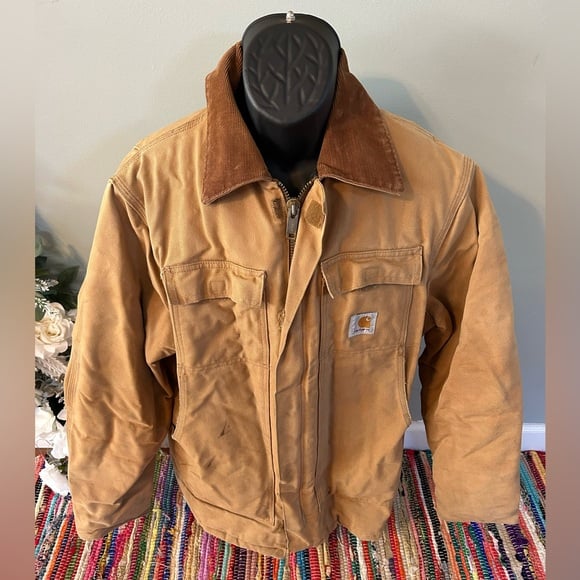 90s Carhartt Work Jacket Full Zipper Vintage Extra Large