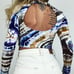 NEW Hand-Dyed Geode Cut-Out Crop Top | Size S