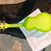 Kala brand music co. Malala Dolphin 4 String Ukulele, Lt Blue burst