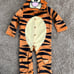Tigger Toddler Child Costume Size 12-18 months Jumpsuit With Zipper