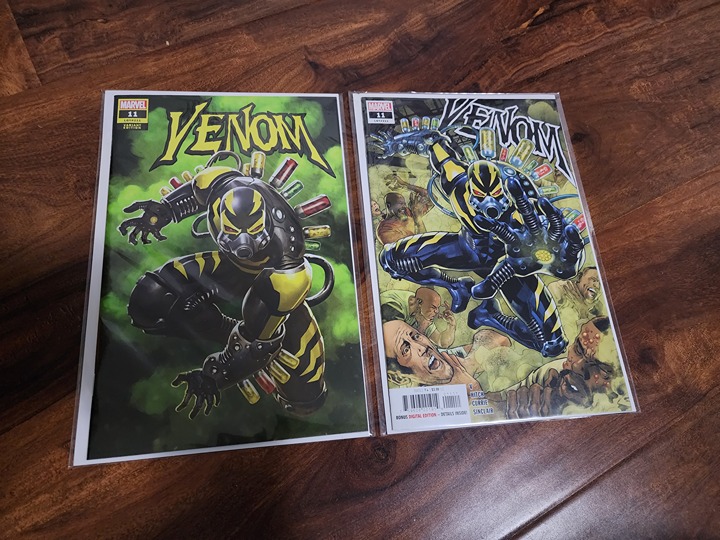 VENOM 11 SKAN SRISUWAN SLEEPER AGENT EXCLUSIVE VARIANT LIMITED TO 600 W/ COA SET