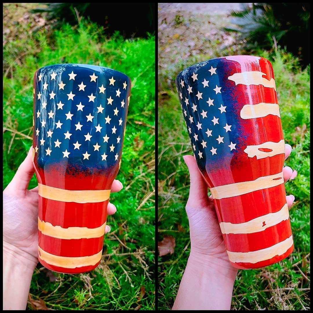 Custom 30oz expoxy tumblers