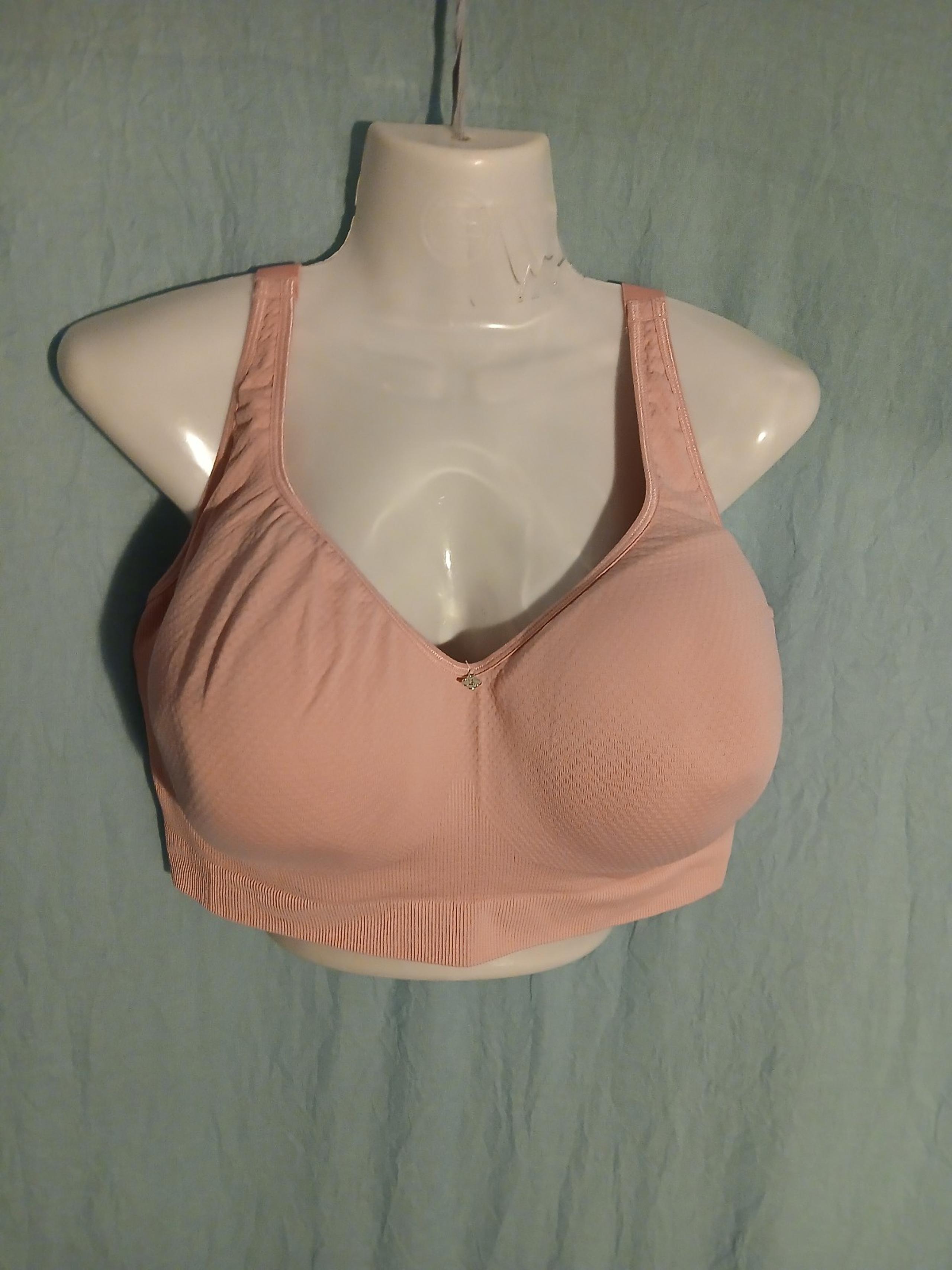 Breezies pink slightly padded bra 42DD
