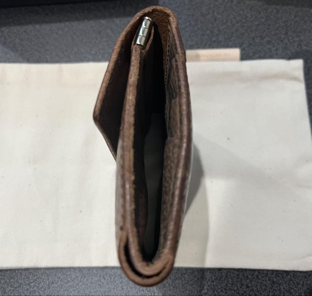 Hender Scheme Clasp Wallet Choco