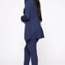 Blue pant suit