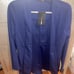Blue pant suit