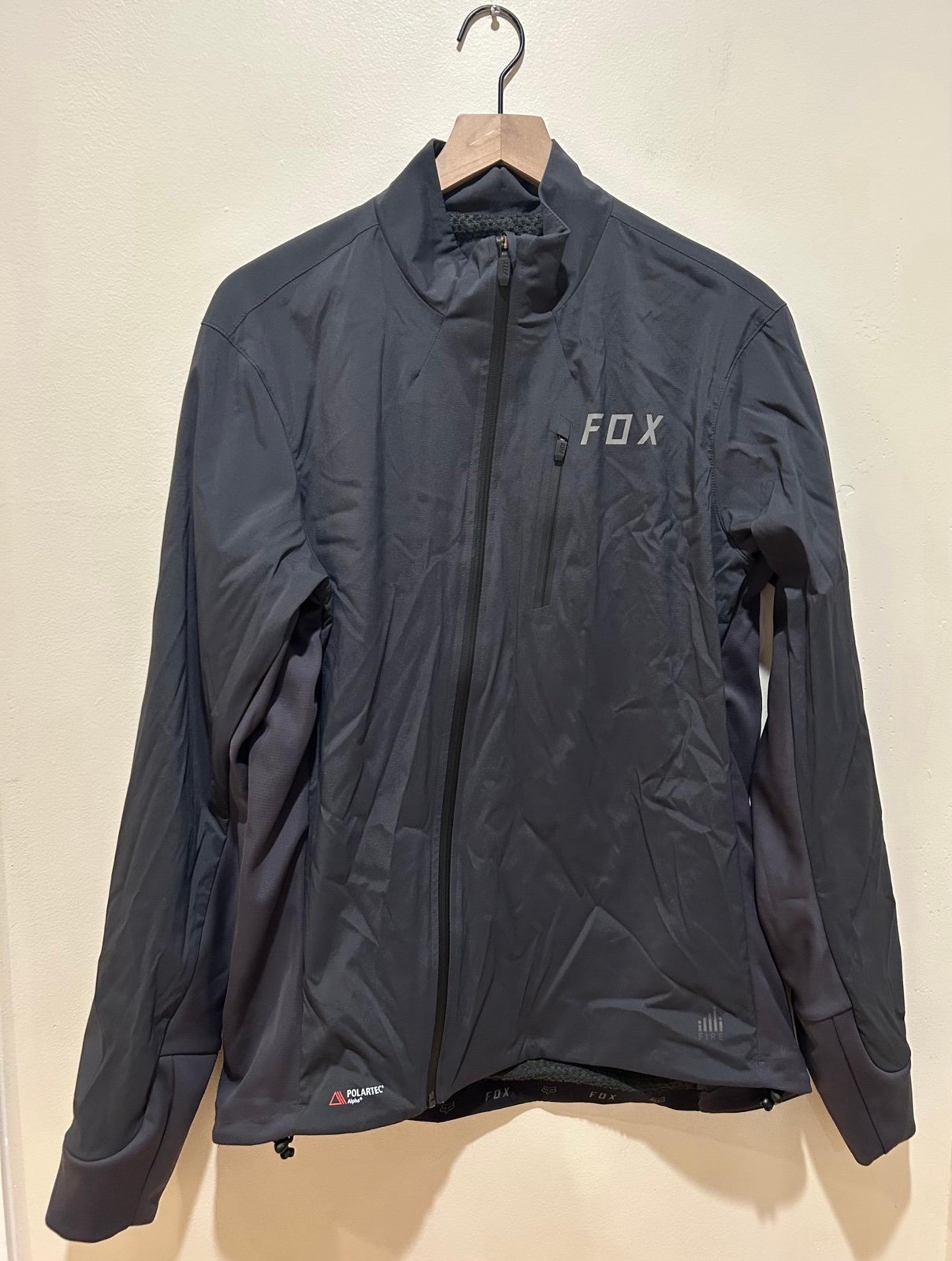 Fox Racing Attack Pro Fire Black & Grey Jacket - Men’s Size Large