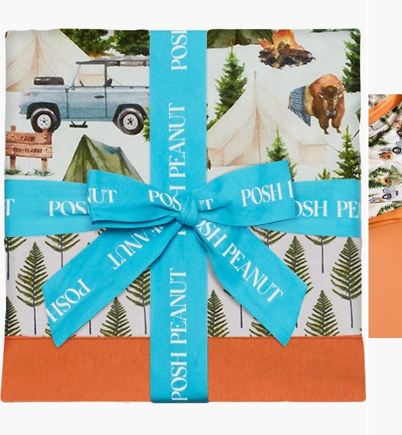 Posh Peanut Camp 60x40 luxe NIB