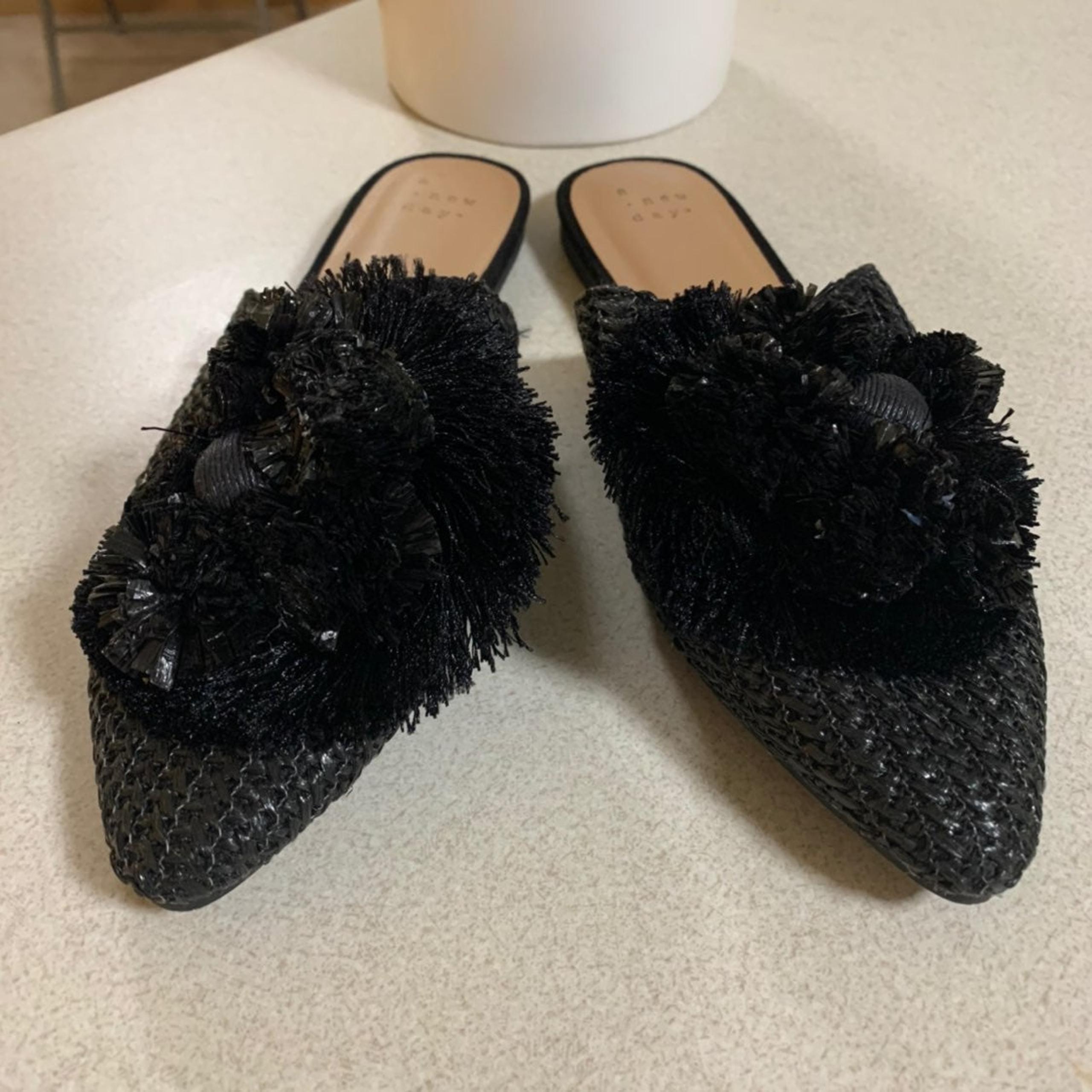 A New Day Woven Embellished Mules