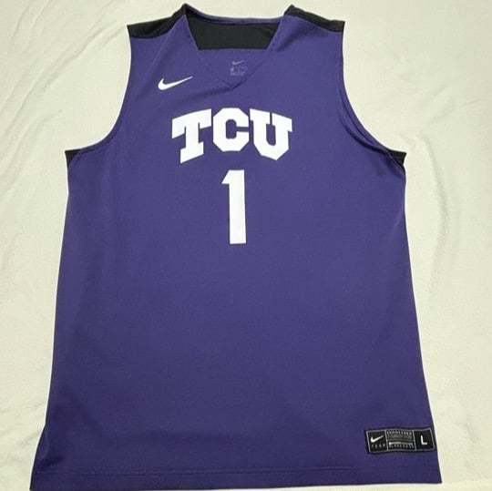 TCU Horned Frogs Nike Basketball Jersey