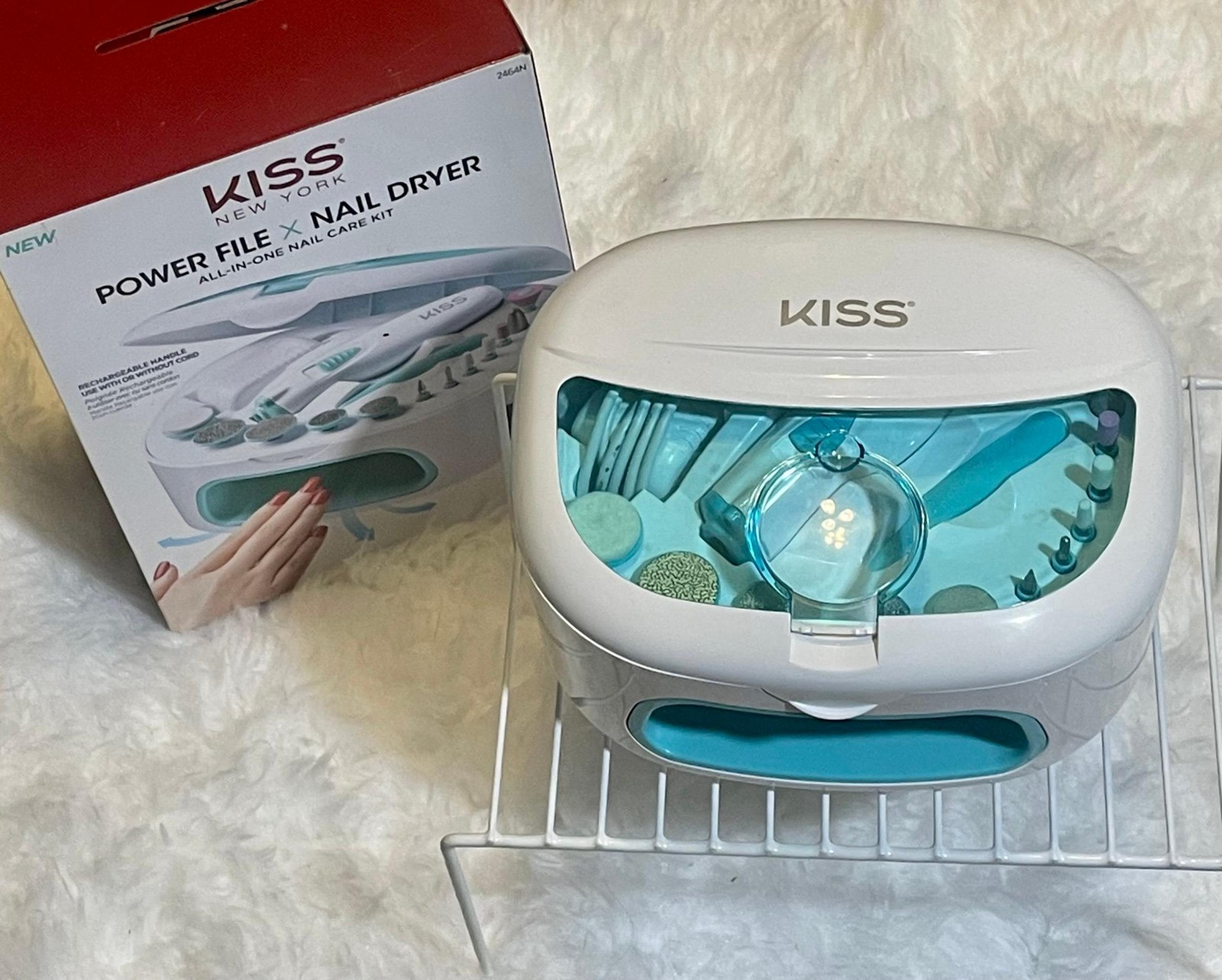 KISS power file and nail dryer