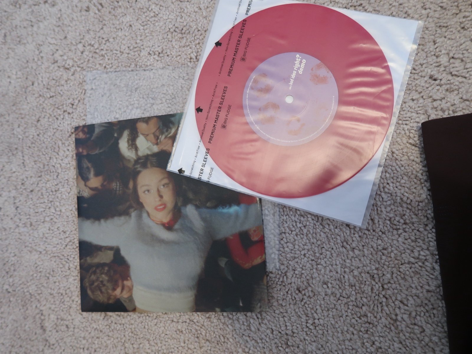 Olivia Rodrigo- Bad Idea Right? Red Vinyl