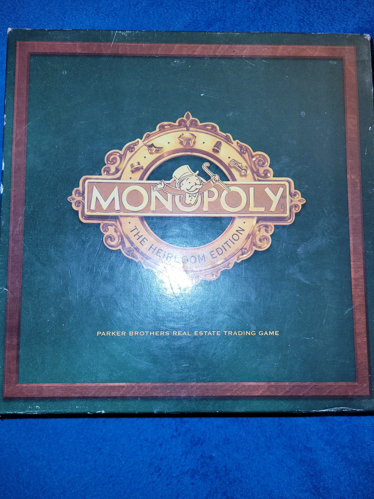 Pre-Owned But Never Played Monopoly Wooden Heirloom Edition Vintage Very Rare