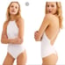 NWT Free People White Bridget Bodysuit