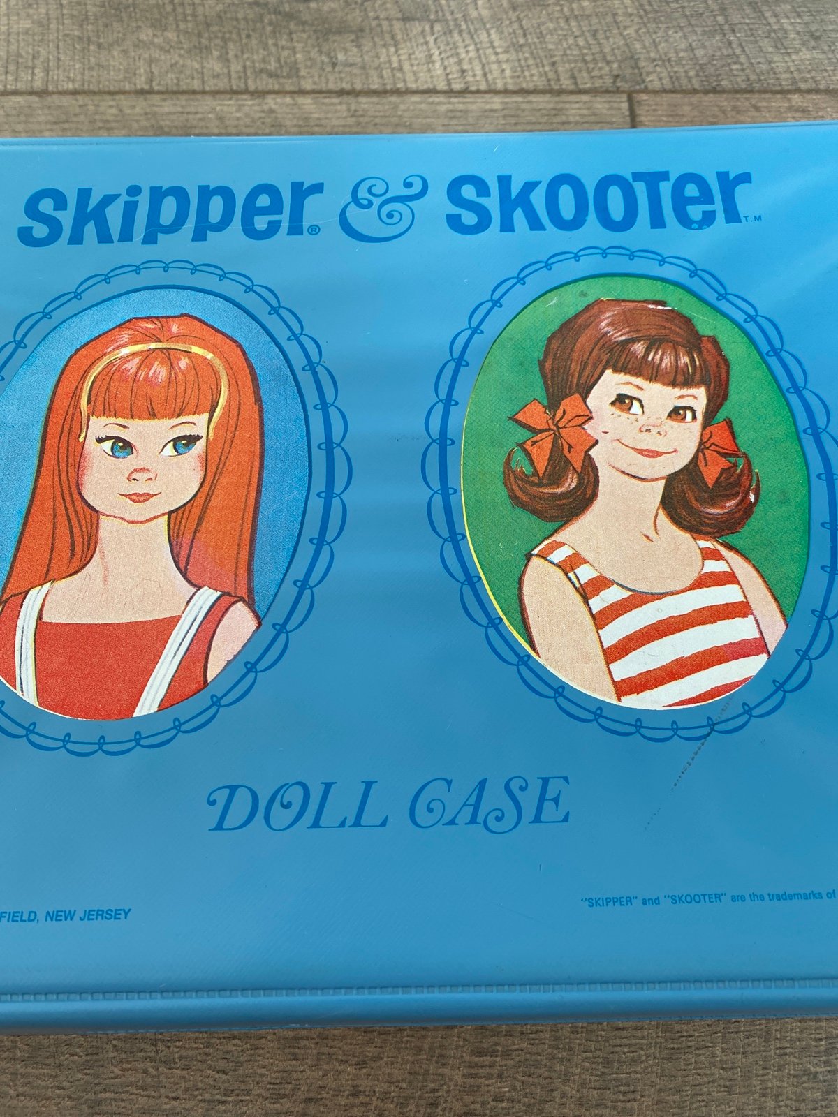 1965 Skipper & Skooter Doll Case