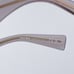 Miu Miu MU07YS 12W20I BRAND NEW Sunglasses Transparent Mauve Brown Cat Eye Women