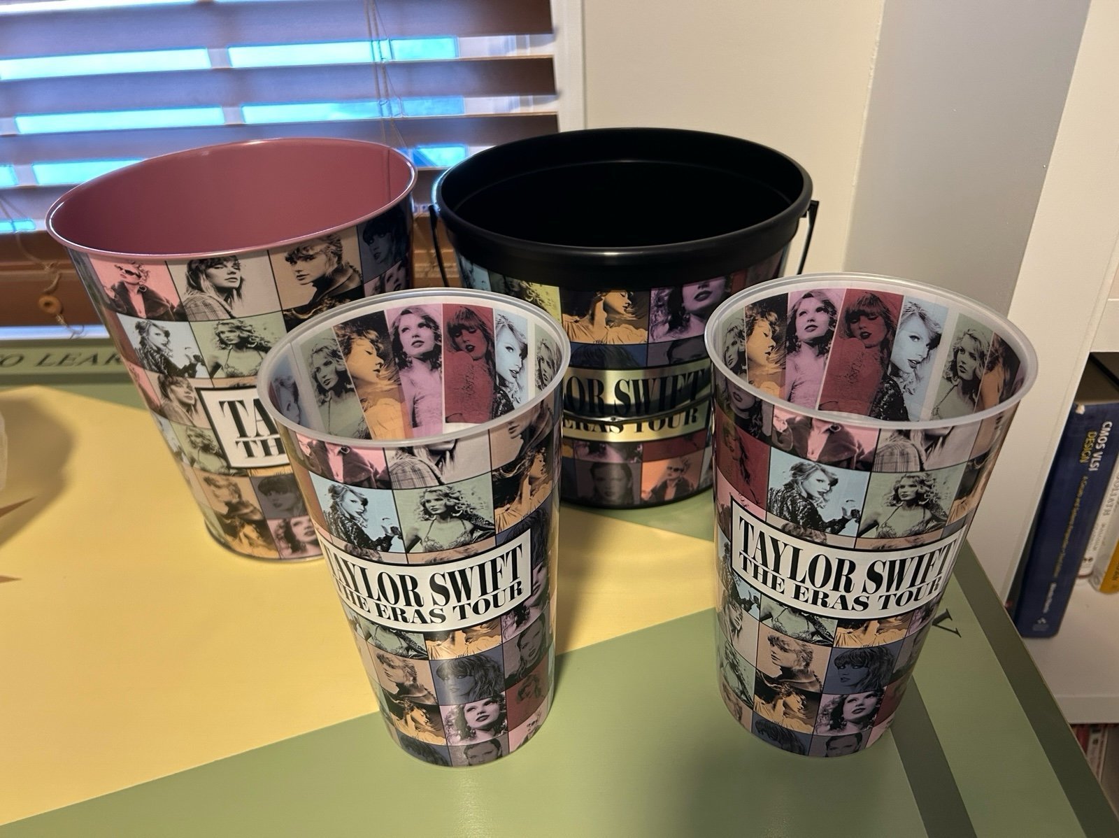 Taylor Swift Popcorn Buckets & Cups