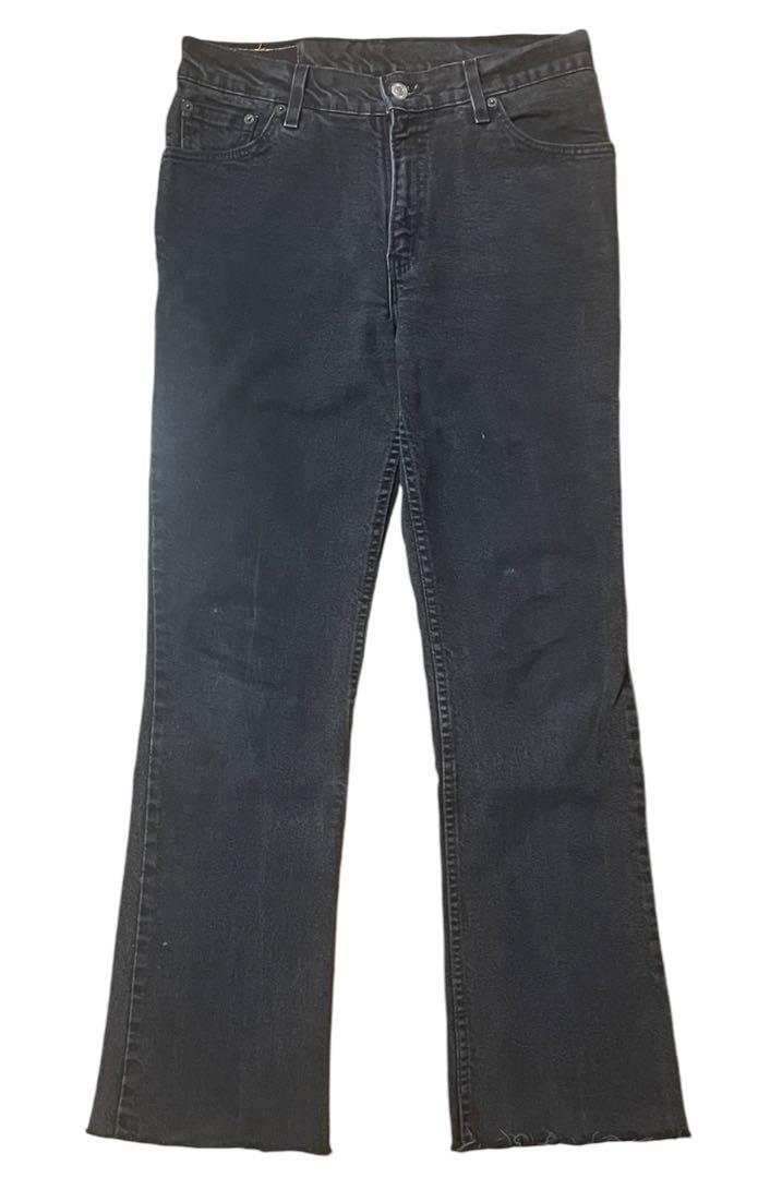 Levi's 517 USA Made Black Denim Boots Cut Pants