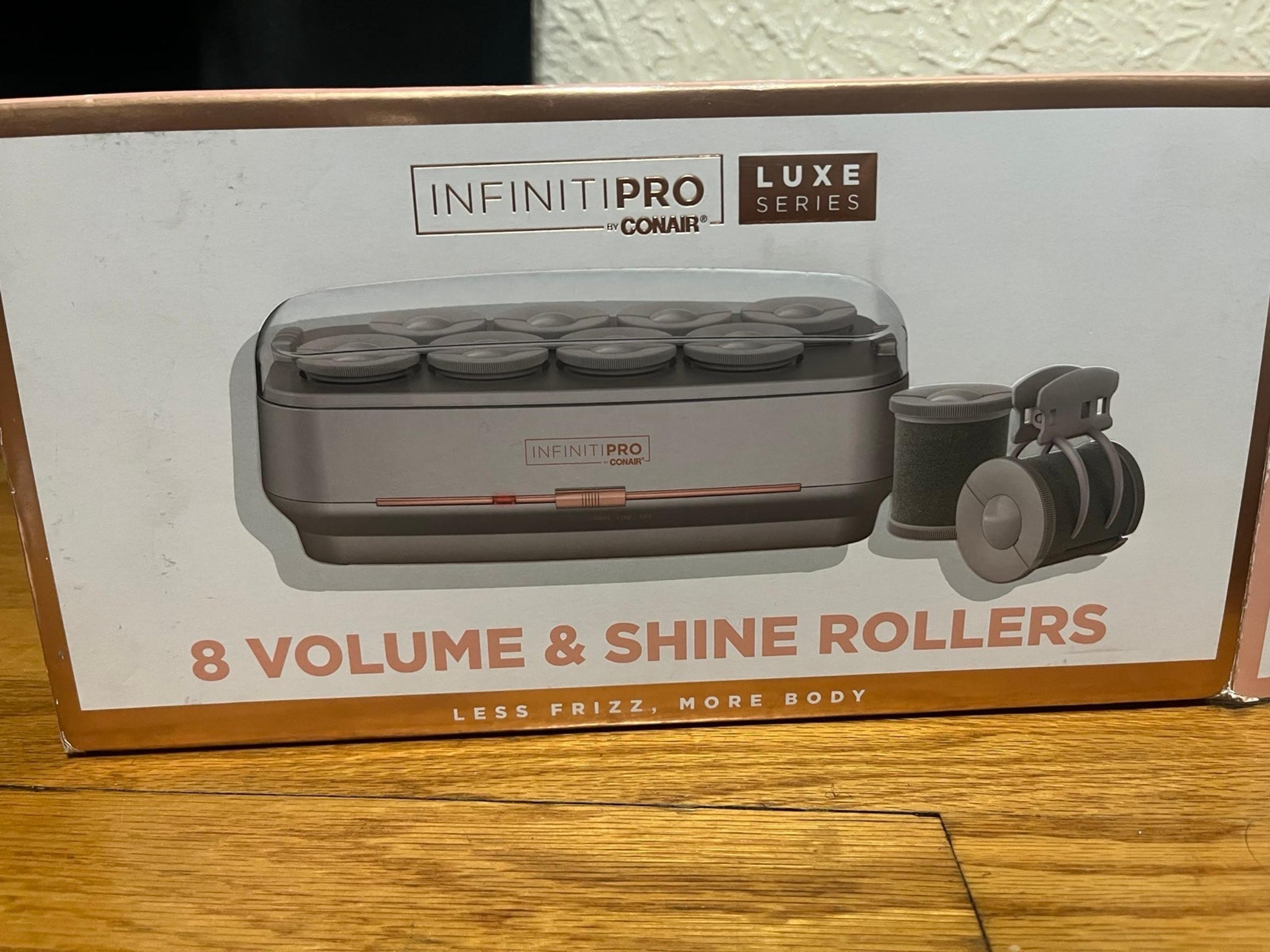 conair Infiniti pro luxe series hot rollers hair styling tools