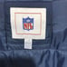 Tennessee Titans NFL Size Large Winter Parka Jacket Hooded Quilted Embroidered