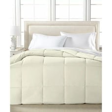 130.0 Royal Luxe Lightweight Microfiber Down Alternative Comforter, Cream, King
